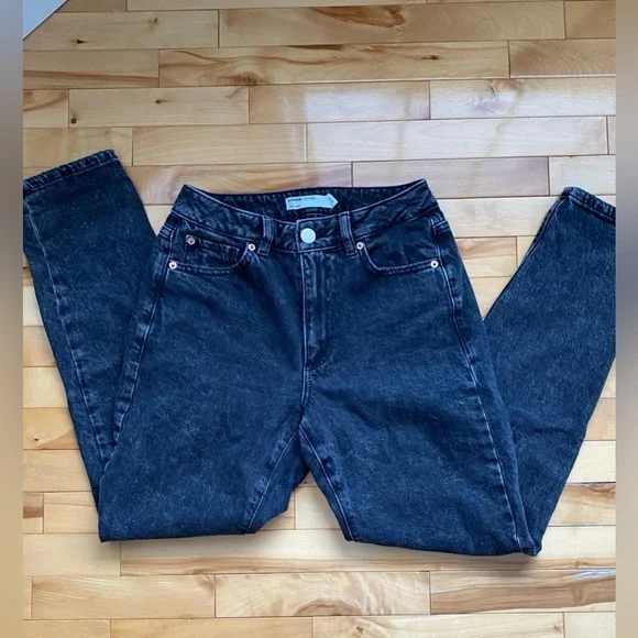 Garage black mom jeans, size 0 - Picture 7 of 7